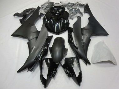 2008-2016 Glossy Black Matte Black Yamaha R6 Motorcycle Fairing