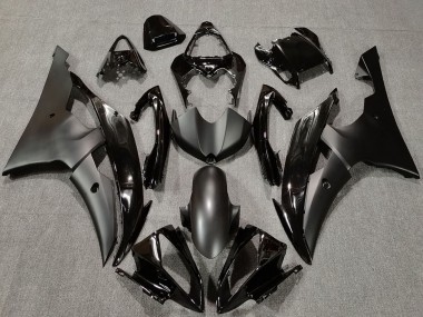 2008-2016 Glossy Black Matte Black Yamaha R6 Motorcycle Fairings