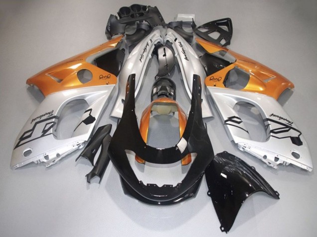 1996-2007 Silver Orange Black Yamaha YZF600 Motorcycle Fairings
