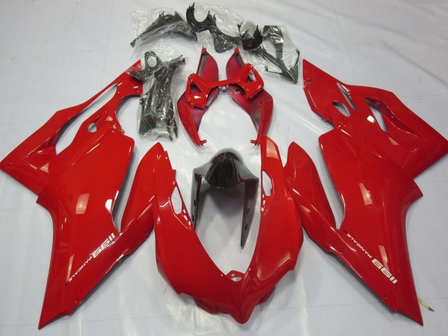 2011-2014 Red Ducati 1199 Motorcycle Fairings