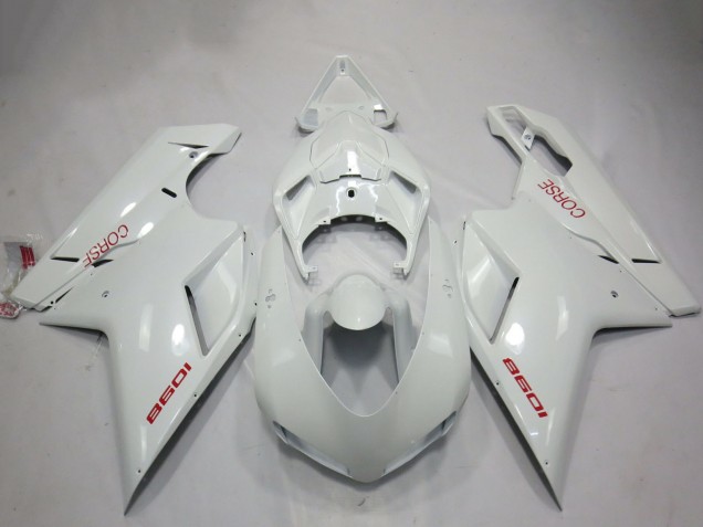 2007-2014 White Corse Ducati 1098 Motorcycle Fairings