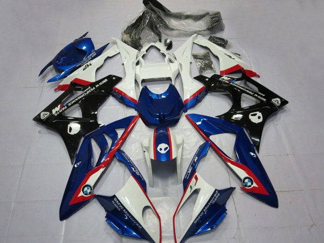 2009-2014 White Red Blue Glossy Black BMW S1000RR Bike Fairings