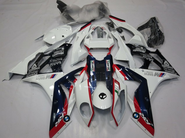 2015-2016 White Red Blue Glossy Black BMW S1000RR Motorcycle Fairings
