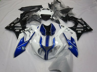 2015-2016 White Blue Glossy Black BMW S1000RR Motorcycle Fairings