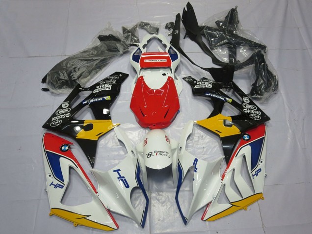 2015-2016 White Red Blue Yellow Black HP BMW S1000RR Motorcycle Fairings