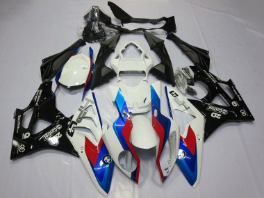2009-2014 White Red Blue Glossy Black Castrol OEM Style BMW S1000RR Motorcycle Fairings