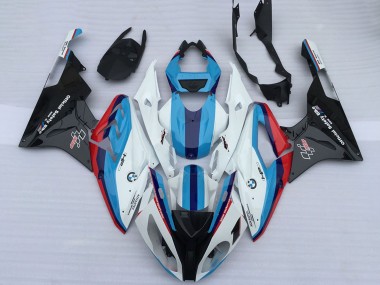 2009-2014 White Red Light Blue Glossy Black OEM Style BMW S1000RR Motorcycle Fairings