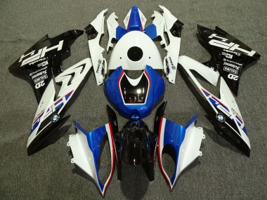 2009-2014 White Red Blue Glossy Black HP BMW S1000RR Motorcycle Fairings