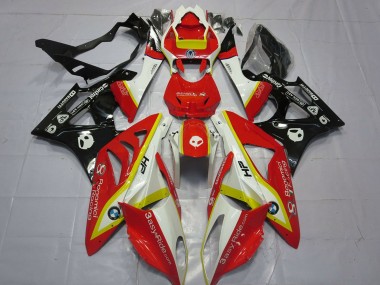 2009-2014 White Red Yellow Glossy Black BMW S1000RR Motorcycle Fairings