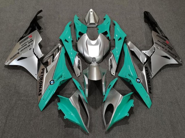 2009-2014 Silver Green Teal Black BMW S1000RR Motorcycle Fairings