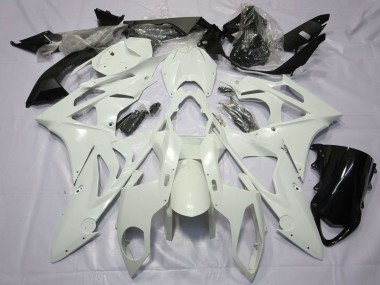 2009-2014 Pearl White BMW S1000RR Motorcycle Fairings