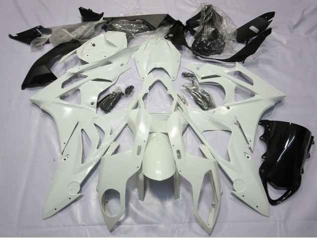 2009-2014 Pearl White BMW S1000RR Motorcycle Fairings