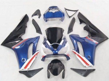 2006-2008 Blue White Red Glossy Black Triumph Daytona 675 Motorcycle Fairings