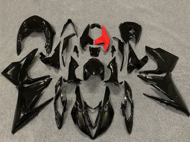2013-2016 Glossy Black Triumph Daytona 675 Motorcycle Fairings