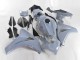 2008-2011 Nardo Grey Honda CBR1000RR Motorcycle Fairings