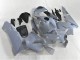 2003-2004 Nardo Grey Honda CBR600RR Motorcycle Fairings