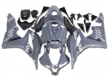 2007-2008 Nardo Grey White Repsol Honda CBR600RR Motorcycle Fairings
