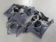 2007-2008 Nardo Grey Black Repsol Honda CBR600RR Motorcycle Fairings
