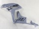 2007-2008 Nardo Grey Black Repsol Honda CBR600RR Motorcycle Fairings