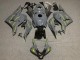 2009-2012 Dark Nardo Grey Yellow Honda CBR600RR Motorcycle Fairings