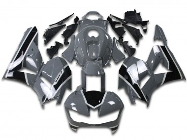 2013-2023 Nardo Grey Glossy Black Honda CBR600RR Motorcycle Fairings