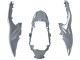 2009-2016 Nardo Grey Black Suzuki GSXR 1000 Motorcycle Fairings