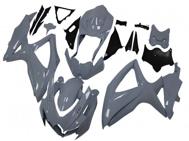 2008-2010 Nardo Grey Suzuki GSXR 600 / GSXR 750 Motorcycle Fairings
