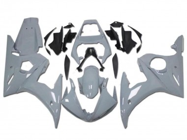 2003-2004 Nardo Grey Yamaha YZF R6 Motorcycle Fairings