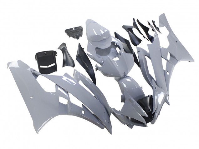 2006-2007 Nardo Grey Yamaha YZF 600 R6 Motorcycle Fairings