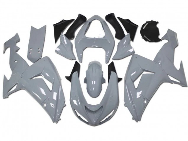 2006-2007 Nardo Grey Kawasaki ZX10R Motorcycle Fairings