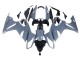 2009-2011 Nardo Grey Kawasaki ER6F Motorcycle Fairings