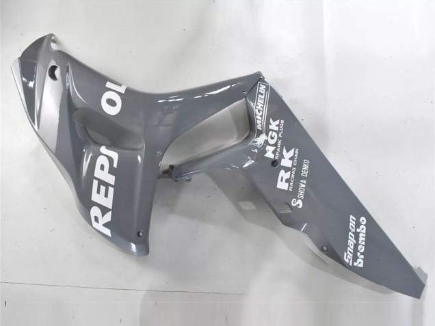 2006-2007 Nardo Grey White Repsol Honda CBR1000RR Motorcycle Fairings