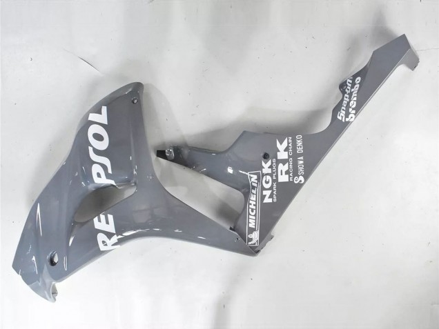 2006-2007 Nardo Grey White Repsol Honda CBR1000RR Motorcycle Fairings