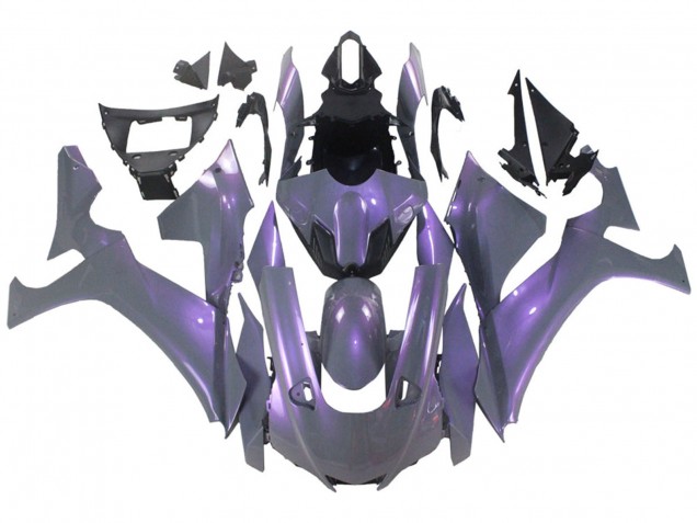 2021-2024 Chameleon Grey Dazz Pearl Purple Yamaha YZF R7 Motorcycle Fairings