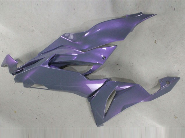 2019-2022 Chameleon Grey Dazz Pearl Purple Kawasaki ZX6R Motorcycle Fairings