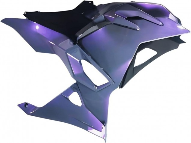2024-2025 Chameleon Grey Dazz Pearl Purple Kawasaki Ninja 500 EX500R Motorcycle Fairings