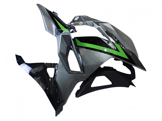 2024-2025 Grey Green Black Kawasaki Ninja 500 EX500R Motorcycle Fairings