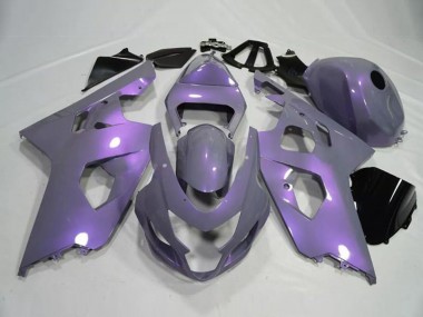 2004-2005 Chameleon Grey Dazz Pearl Purple Suzuki GSXR 600 / GSXR 750 Motorcycle Fairings