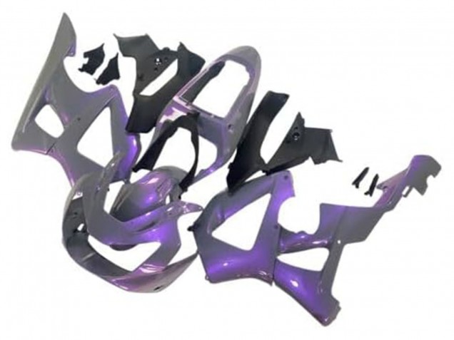 2000-2001 Chameleon Grey Dazz Pearl Purple Honda CBR900RR 929 Motorcycle Fairings
