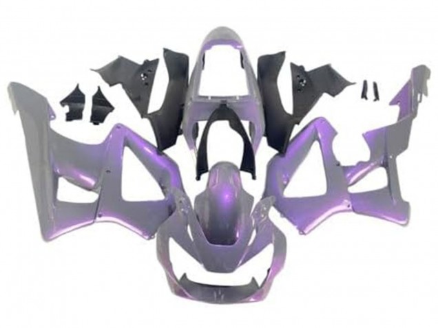 2000-2001 Chameleon Grey Dazz Pearl Purple Honda CBR900RR 929 Motorcycle Fairings