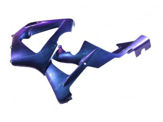 2000-2001 Chameleon Blue Purple Honda CBR900RR 929 Motorcycle Fairings