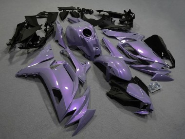 2020-2024 Chameleon Grey Dazz Pearl Purple Kawasaki Ninja 650 EX650 Motorcycle Fairings
