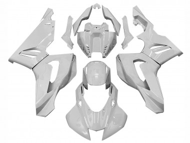 2020-2023 Pearl White Honda CBR1000RR-R Motorcycle Fairings