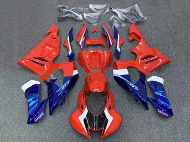 2020-2023 White Red Blue HRC Honda CBR1000RR-R Motorcycle Fairings Kit