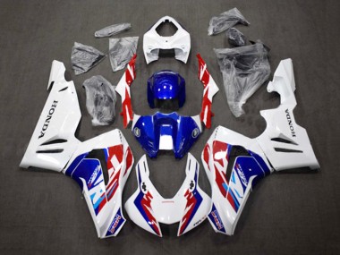 2020-2023 White Red Blue HRC Honda CBR1000RR-R Motorcycle Fairing Kits