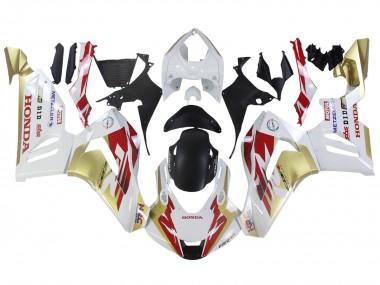 2020-2023 White Red Gold Motul HRC Honda CBR1000RR-R Motorcycle Fairings