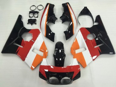 1987-1989 Orange White Red Glossy Black Honda CBR400RR NC23 Motorcycle Fairings