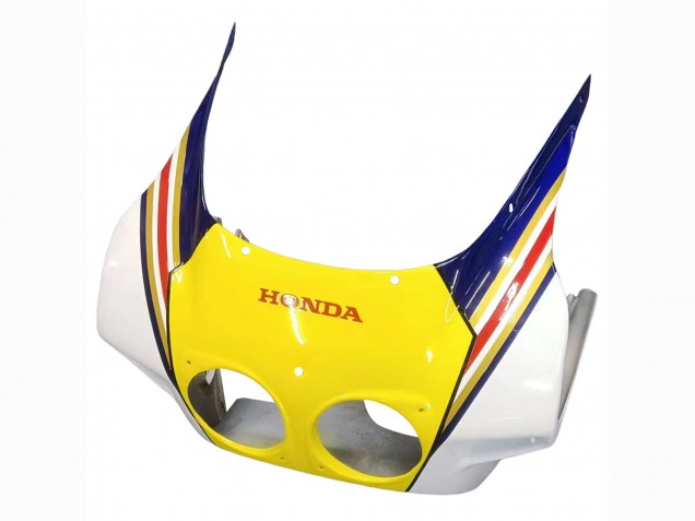 1987-1989 White Yellow Blue Rothmans Honda CBR400RR NC23 Motorcycle Fairings