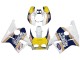 1987-1989 White Yellow Blue Rothmans Honda CBR400RR NC23 Motorcycle Fairings