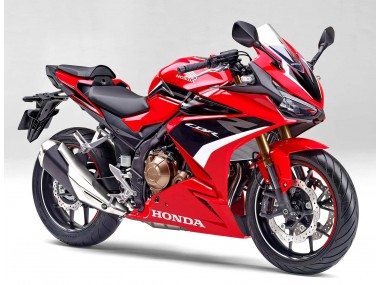 2022 Red White Glossy Black Honda CBR400R Motorcycle Fairings